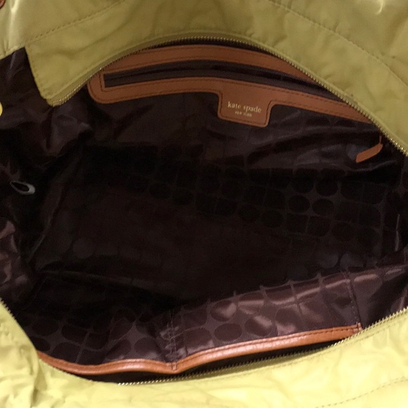 Authentic Kate Spade Stevie Signature Fabric Bag - Picture 4 of 8